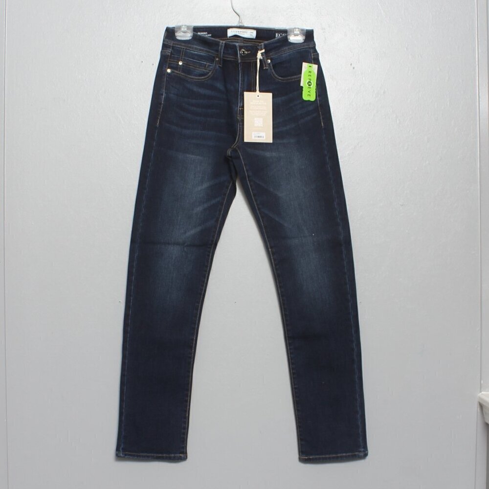 Liverpool nwt eco logical modern slim straight dark wash jeans